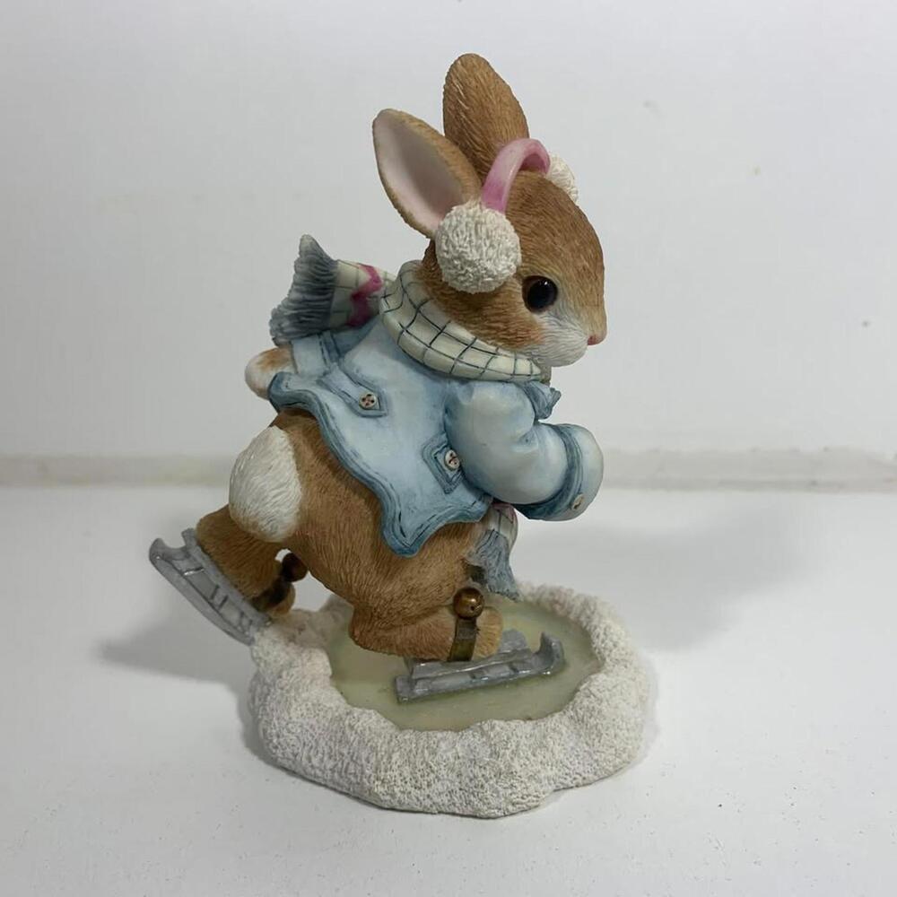 My Blushing Bunnies Rabbit Figurine "Faith Will Always Uphold You"